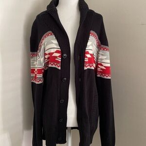 Parish nation 56 southwest button down cardigan